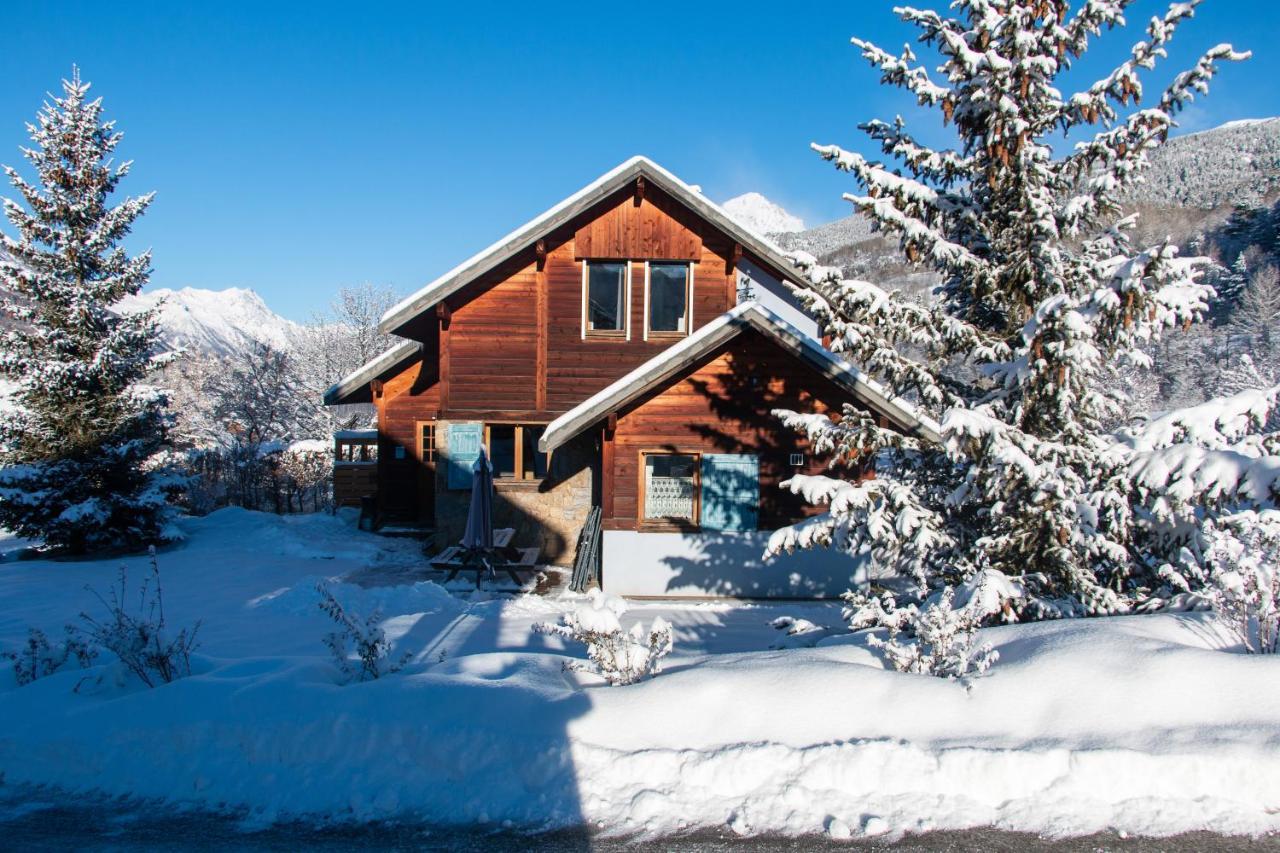 Chalet Premium -Acces Pied De Piste En Navette Saint Chaffrey Bagian luar foto