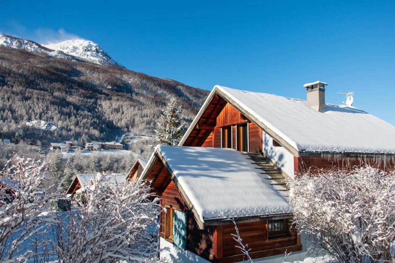 Chalet Premium -Acces Pied De Piste En Navette Saint Chaffrey Bagian luar foto